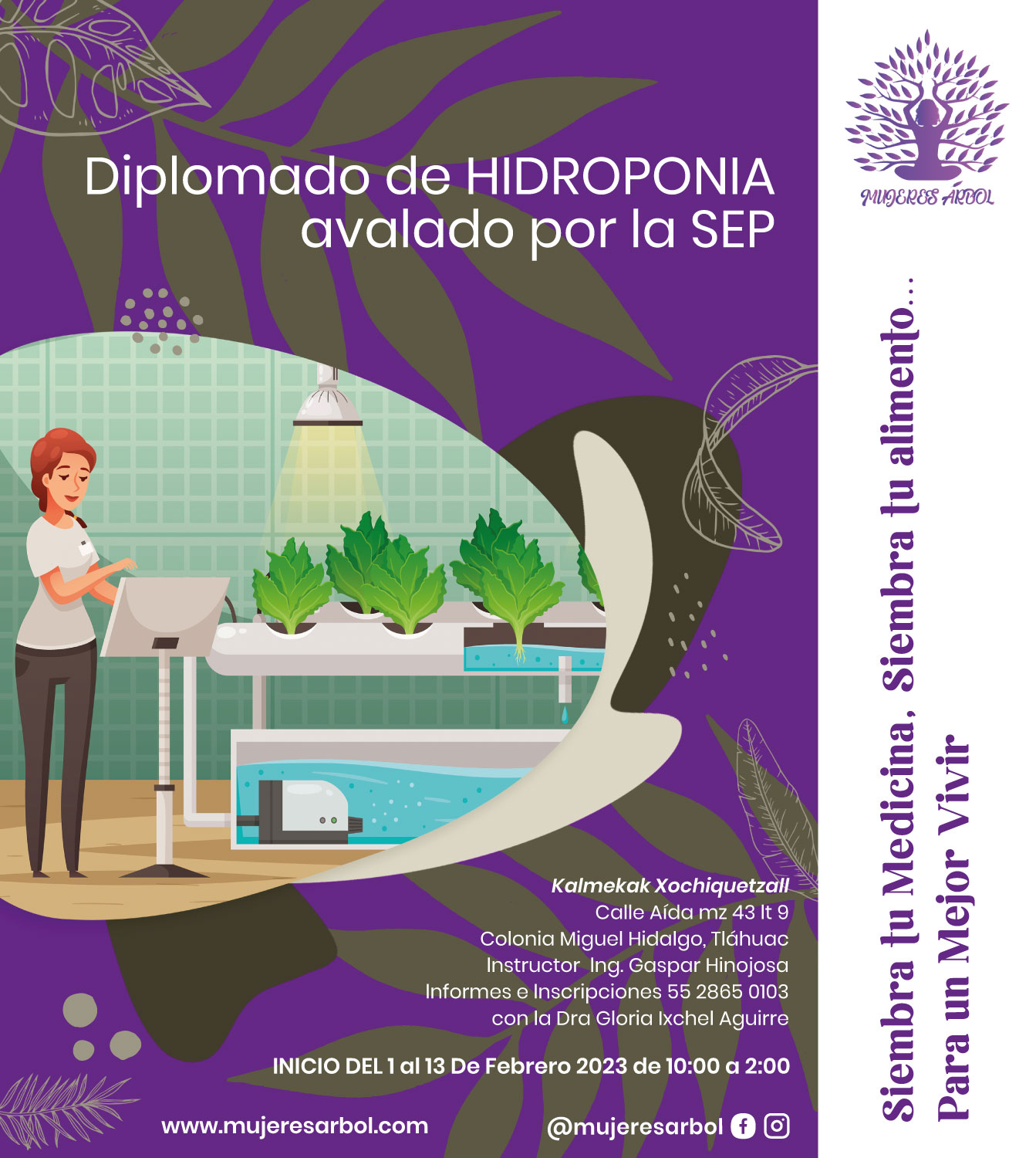 diplomado hidroponia 2023